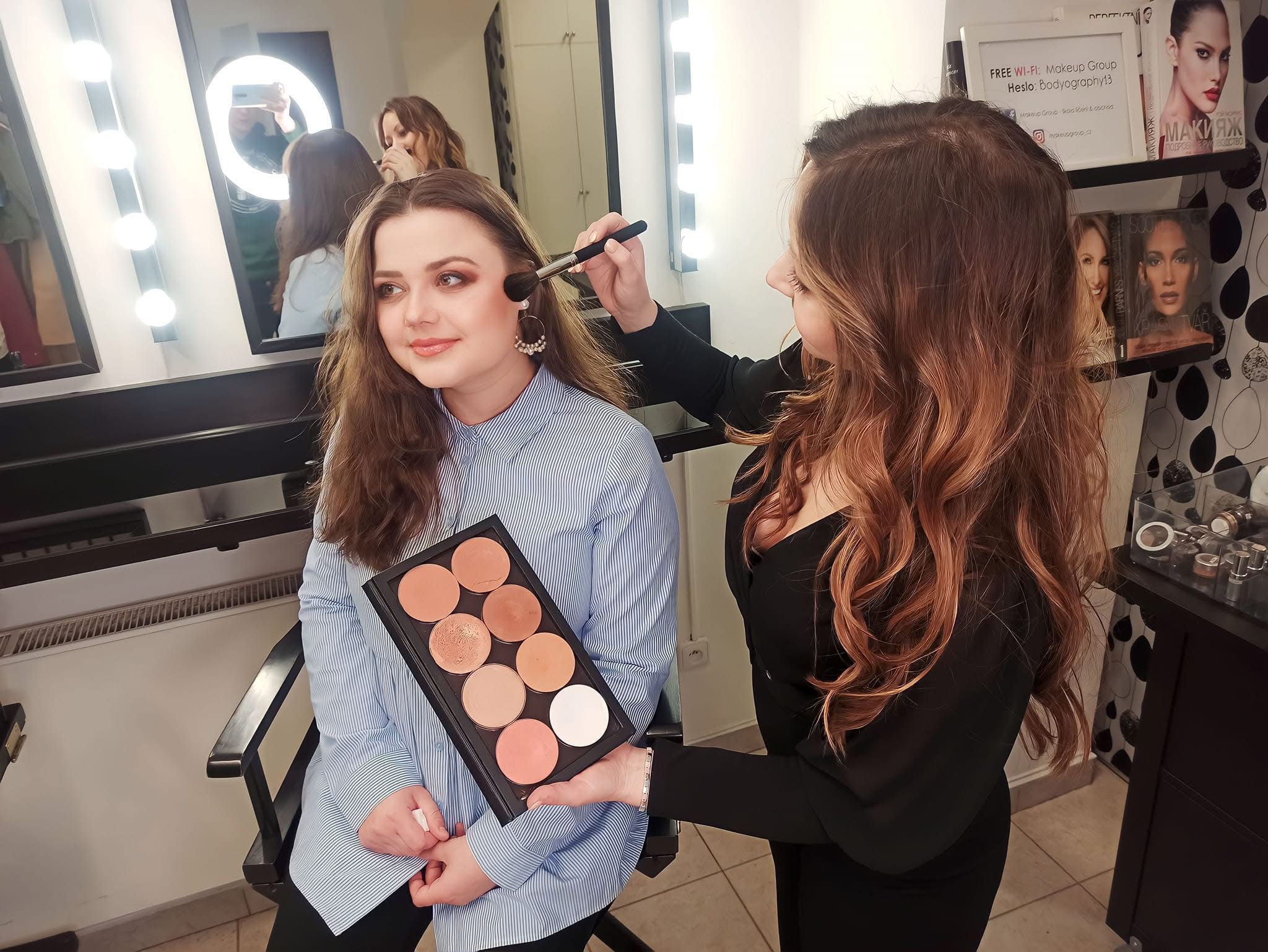 Svatební makeup silver 2